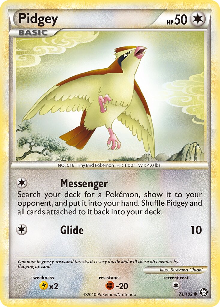 Pidgey - 71/102 - Common