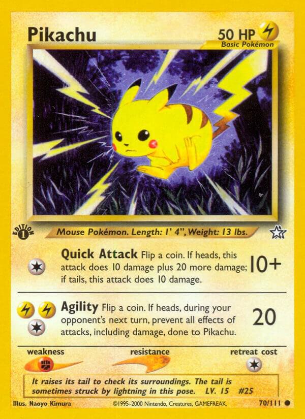 Pikachu - 70/111 - Common
