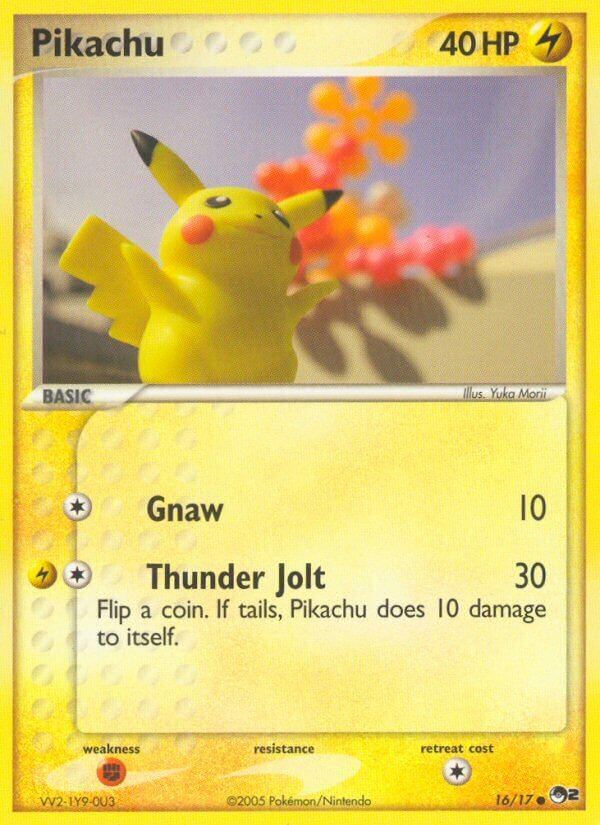Pikachu - 16/17 - Common