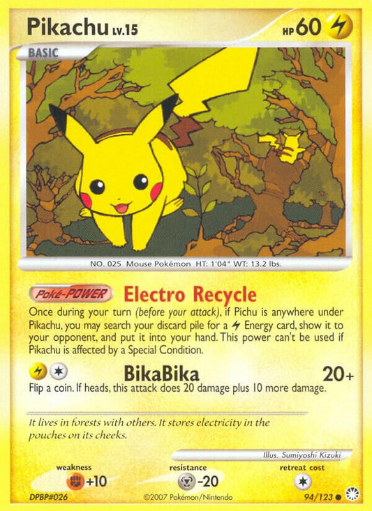 Pikachu - 94/123 - Common