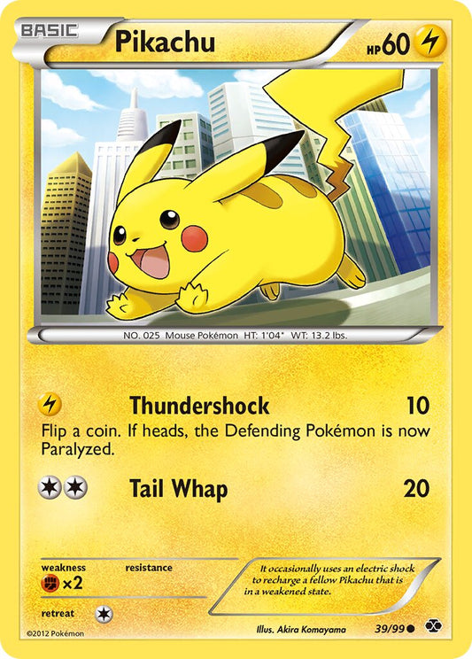 Pikachu - 39/99 - Common
