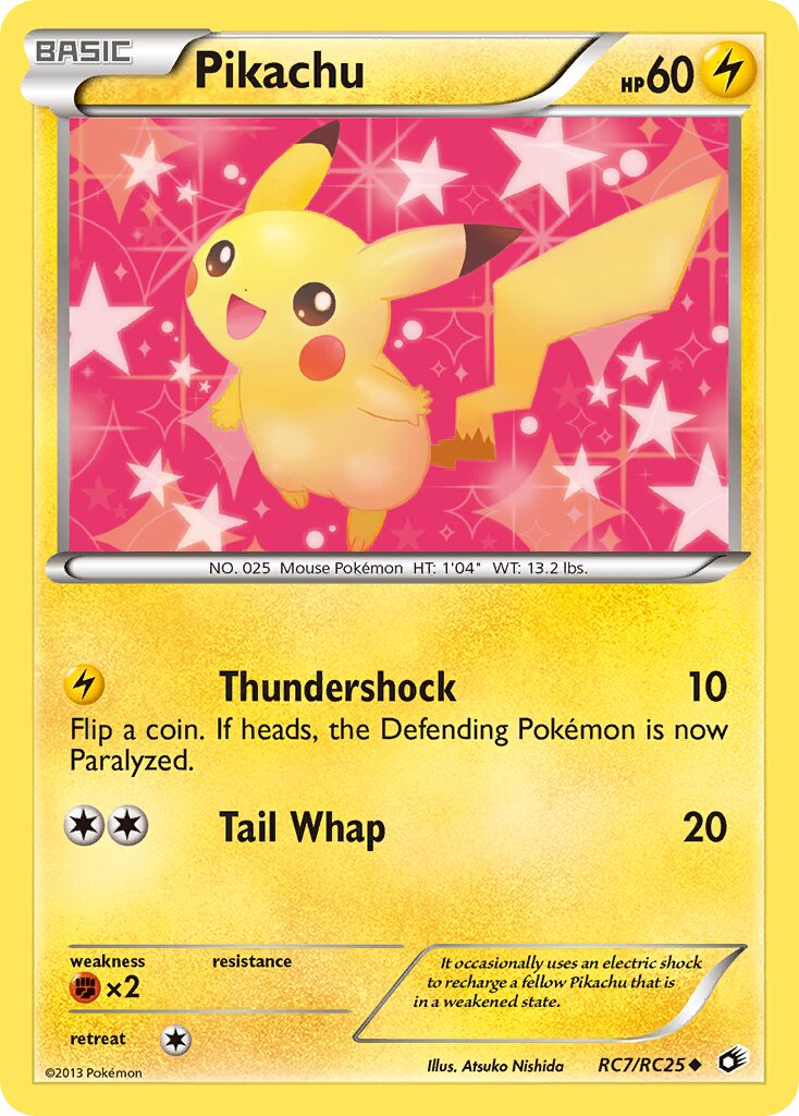 Pikachu - RC7/RC25 - Uncommon