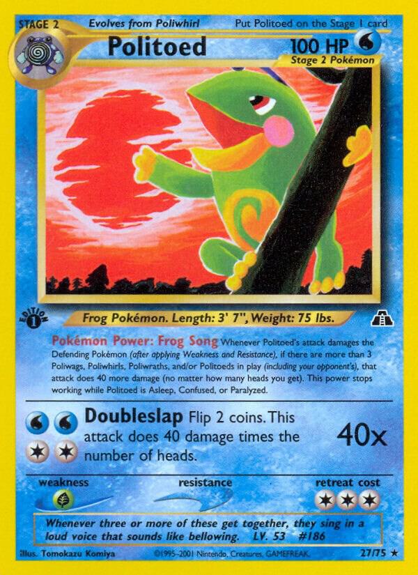 Politoed - 27/75 - Rare
