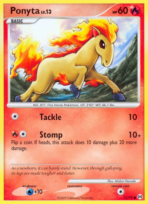 Ponyta - 72/99 - Common