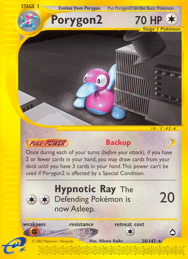 Porygon2 - 28/147 - Rare