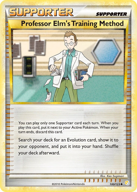 Professor Elm's Training Method - 100/123 - Uncommon