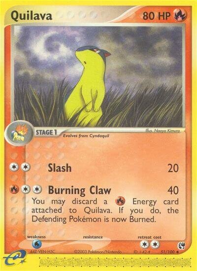 Quilava - 51/100 - Uncommon