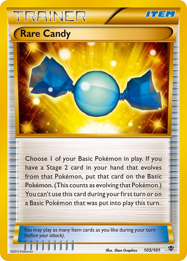 Rare Candy - 105/101 - Rare Secret