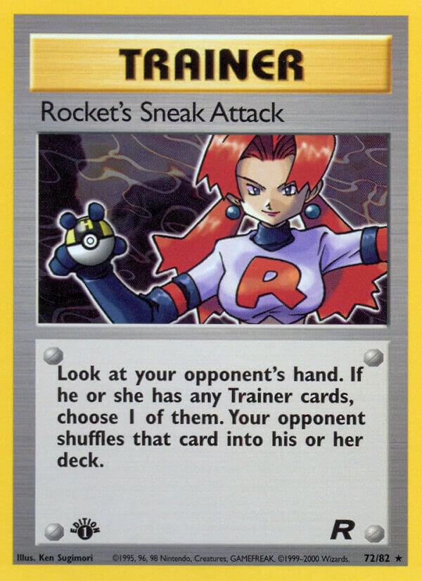 Rocket's Sneak Attack - 72/82 - Unlimited Rare