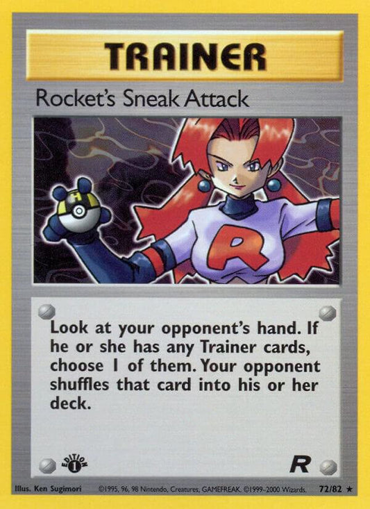 Rocket's Sneak Attack - 72/82 - Unlimited Rare