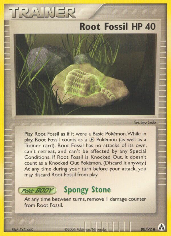 Root Fossil - 80/92 - Common