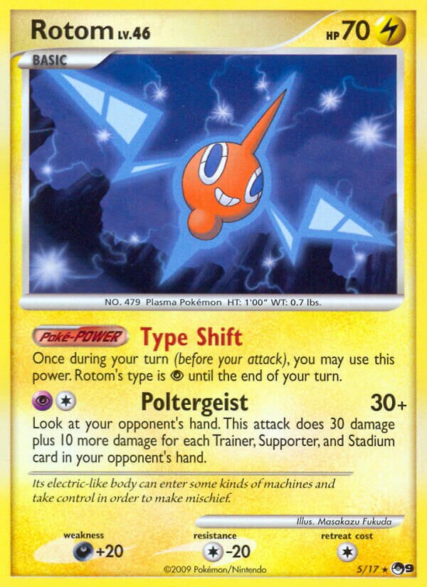 Rotom - 5/17 - Rare