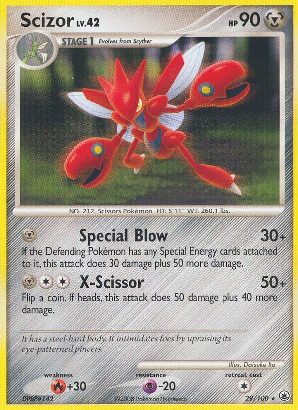 Scizor - 29/100 - Rare