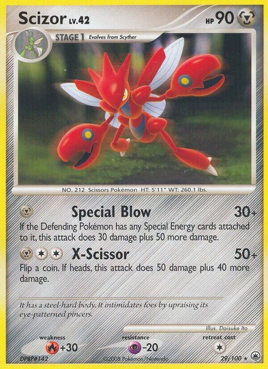 Scizor - 29/100 - Rare