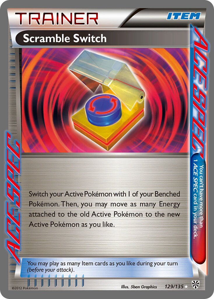 Scramble Switch - 129/135 - Rare ACE