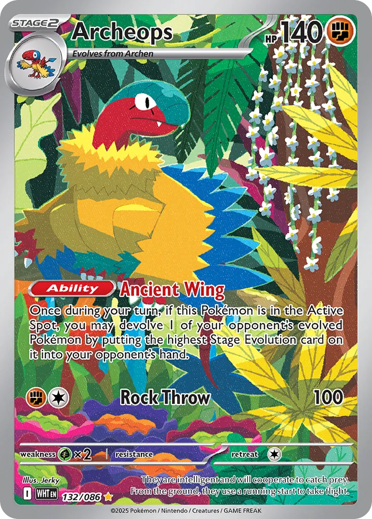 Archeops - 132/086 - Illustration Rare