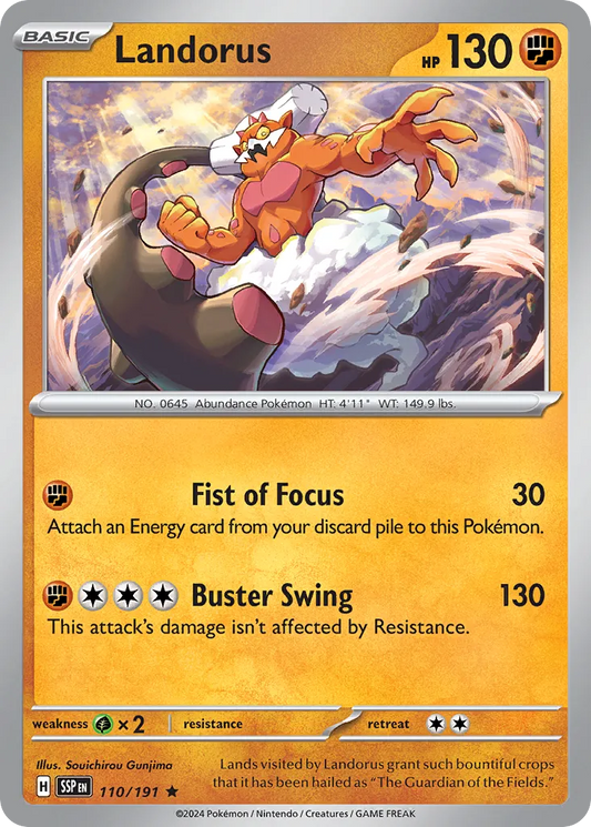 Landorus - 110/191 - Rare
