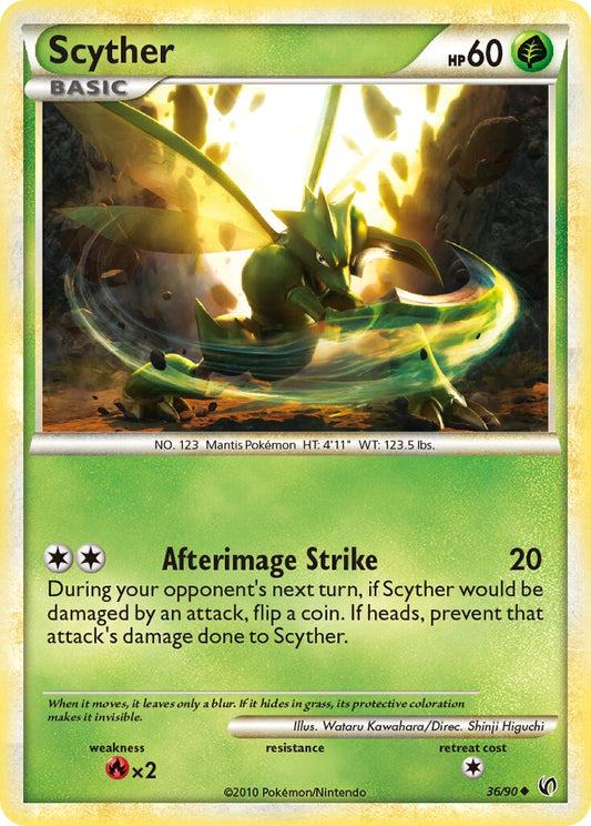 Scyther - 36/90 - Uncommon
