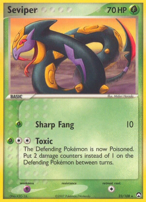 Seviper - 23/108 - Rare