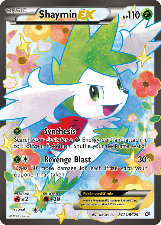 Shaymin-EX - RC21/RC25 - Rare Ultra
