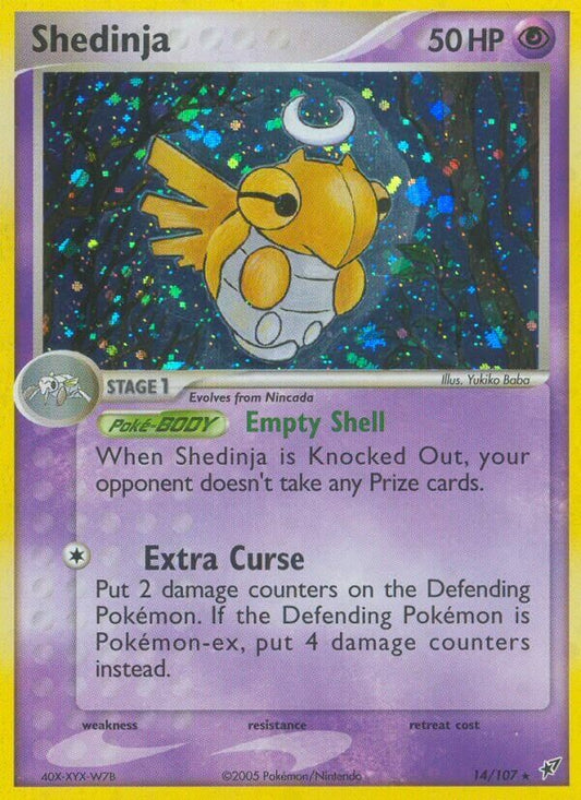 Shedinja - 14/107 - Rare Holo
