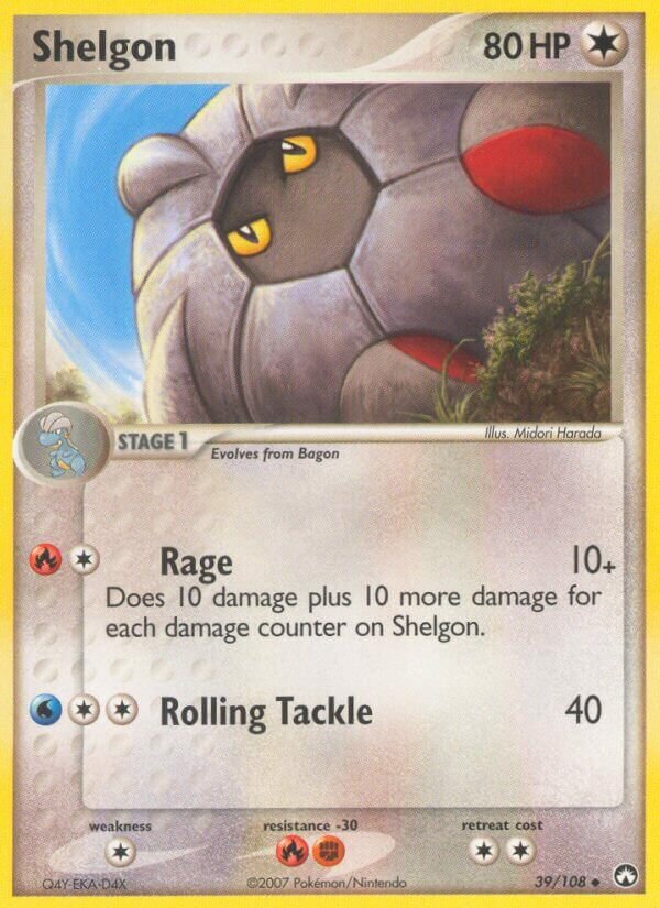 Shelgon - 39/108 - Uncommon