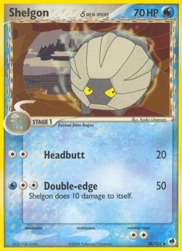 Shelgon - 38/101 - Uncommon