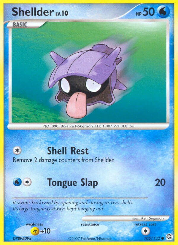 Shellder - 105/132 - Common
