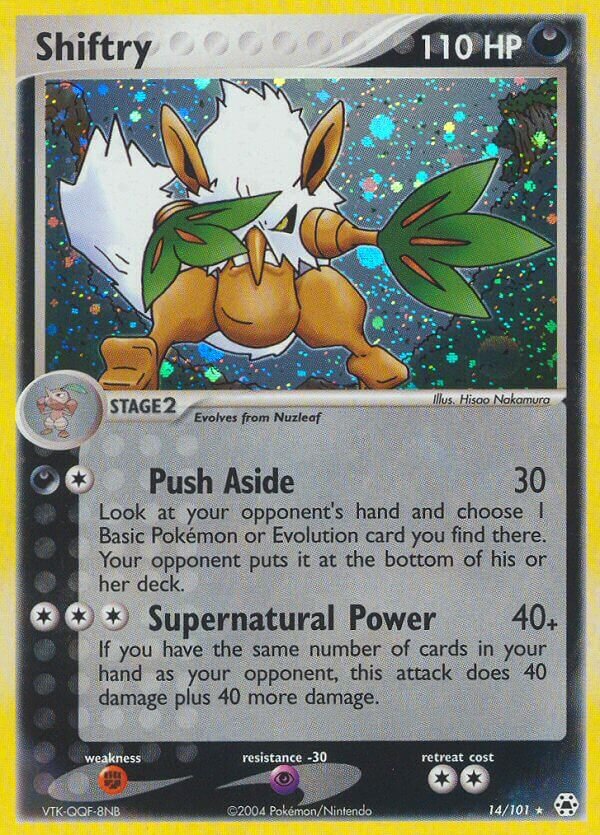 Shiftry - 14/101 - Rare Holo