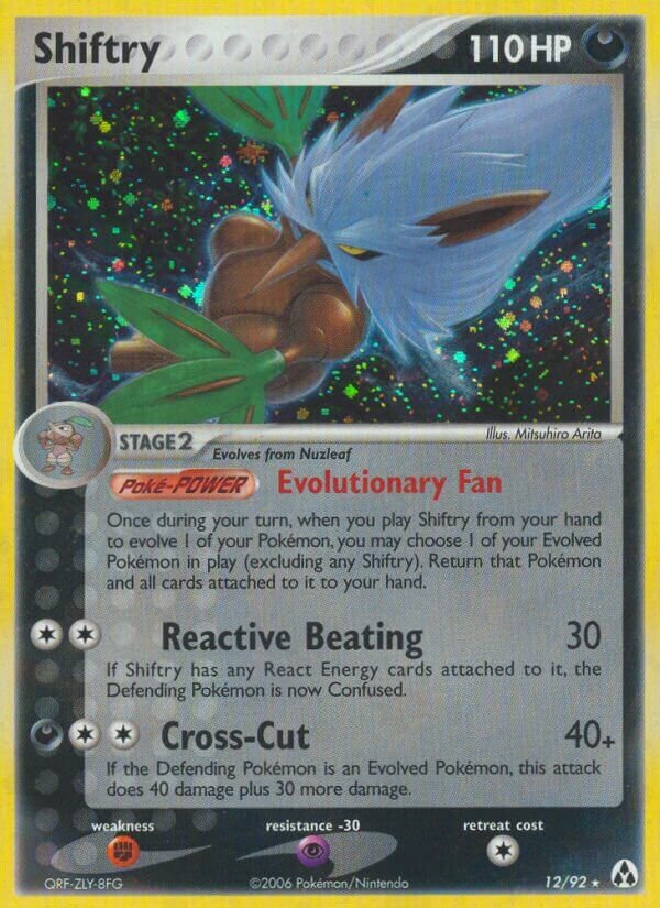 Shiftry - 12/92 - Rare Holo