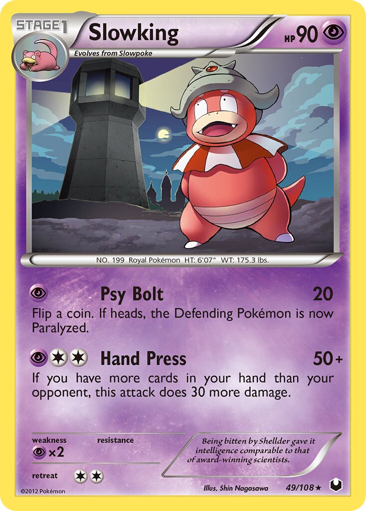 Slowking - 49/108 - Rare