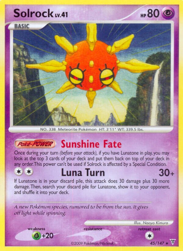 Solrock - 45/147 - Rare