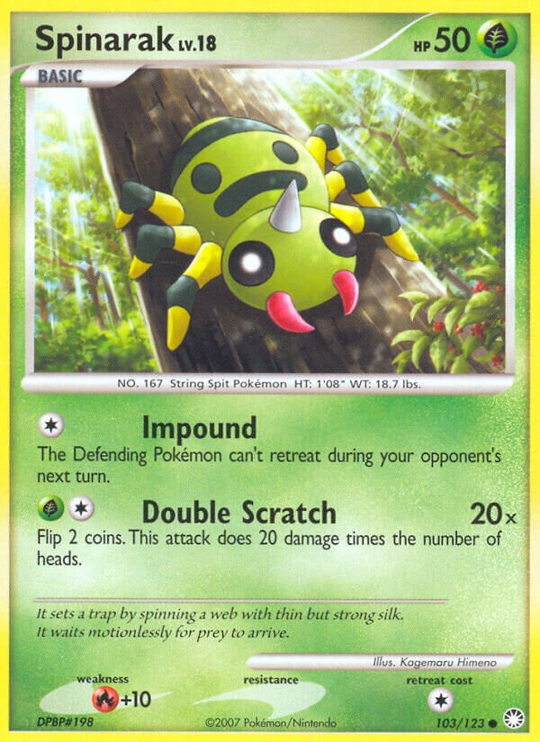Spinarak - 103/123 - Common