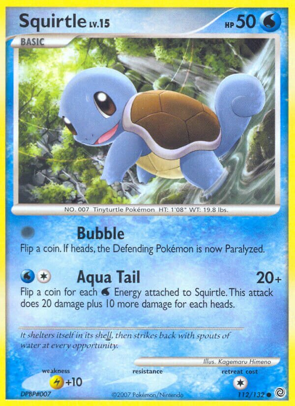 Squirtle - 112/132 - Common
