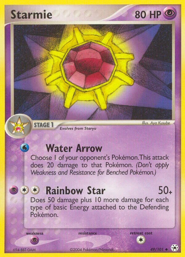 Starmie - 49/101 - Uncommon