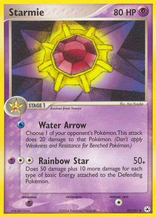 Starmie - 49/101 - Uncommon