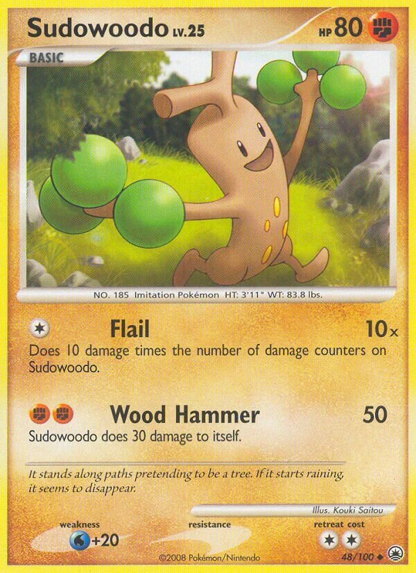 Sudowoodo - 48/100 - Uncommon