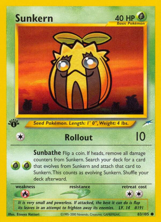 Sunkern - 83/105 - Common