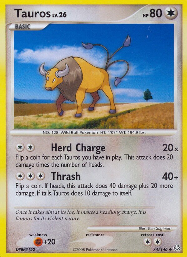 Tauros - 74/146 - Uncommon