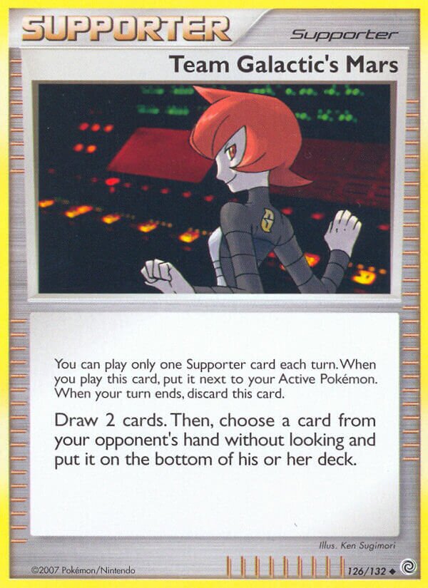 Team Galactic's Mars - 126/132 - Uncommon