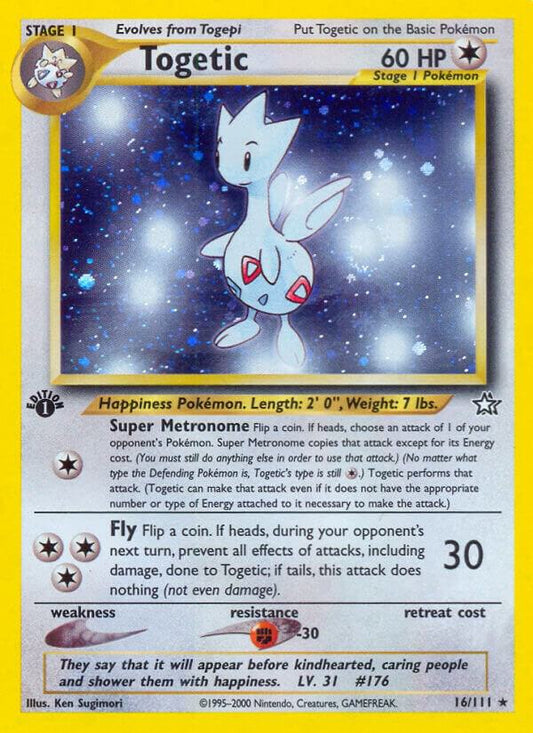 Togetic - 16/111 - Unlimited Holofoil Rare Holo