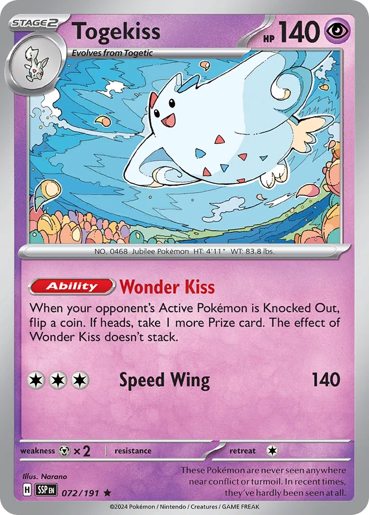 Togekiss - 072/191 - Rare