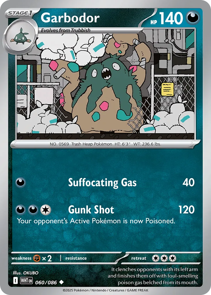 Garbodor - 060/086 - Uncommon