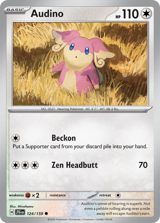 Audino - 124/159 - Common