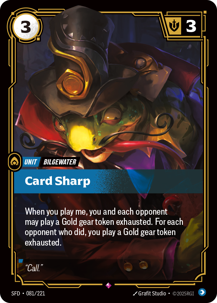 Card Sharp - 081/221 (Foil)