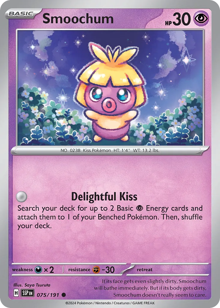 Smoochum - 075/191 - Common