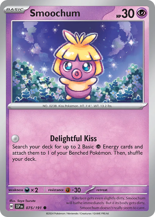 Smoochum - 075/191 - Common