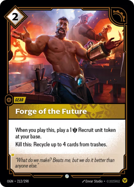 FORGE OF THE FUTURE - OGN-212/298 (Foil)