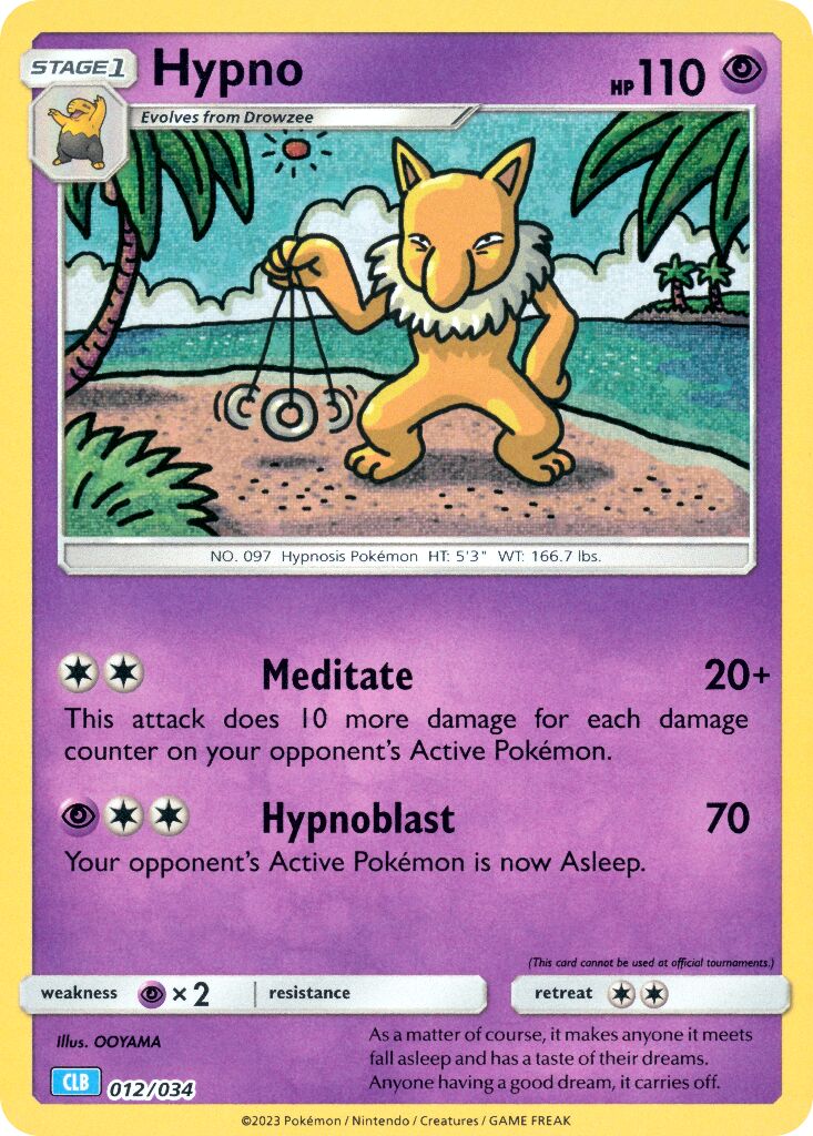 Hypno - 012/034 - Classic Collection