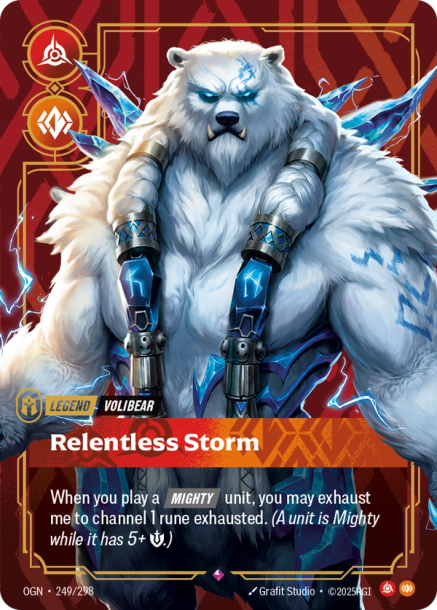RELENTLESS STORM - OGN-249/298 (Foil)